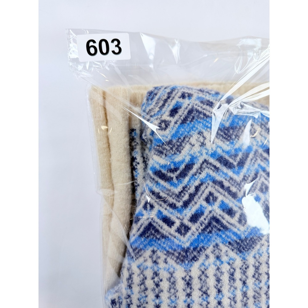 Joie Radegonde Cardigan Sweater Womens M Blue Wool Alpaca Fair Isle Open‎ Front - Picture 9 of 9